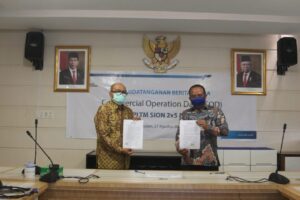 PLN UIW Sumut-PT Citra Multi Energi Teken COD PLTM SION Berdaya 10 MW