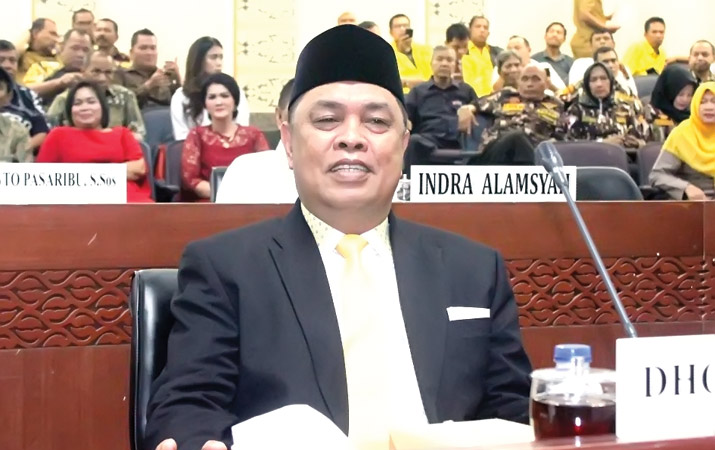 Resmi, Dhody Thahir Jadi Anggota DPRD SUMUT