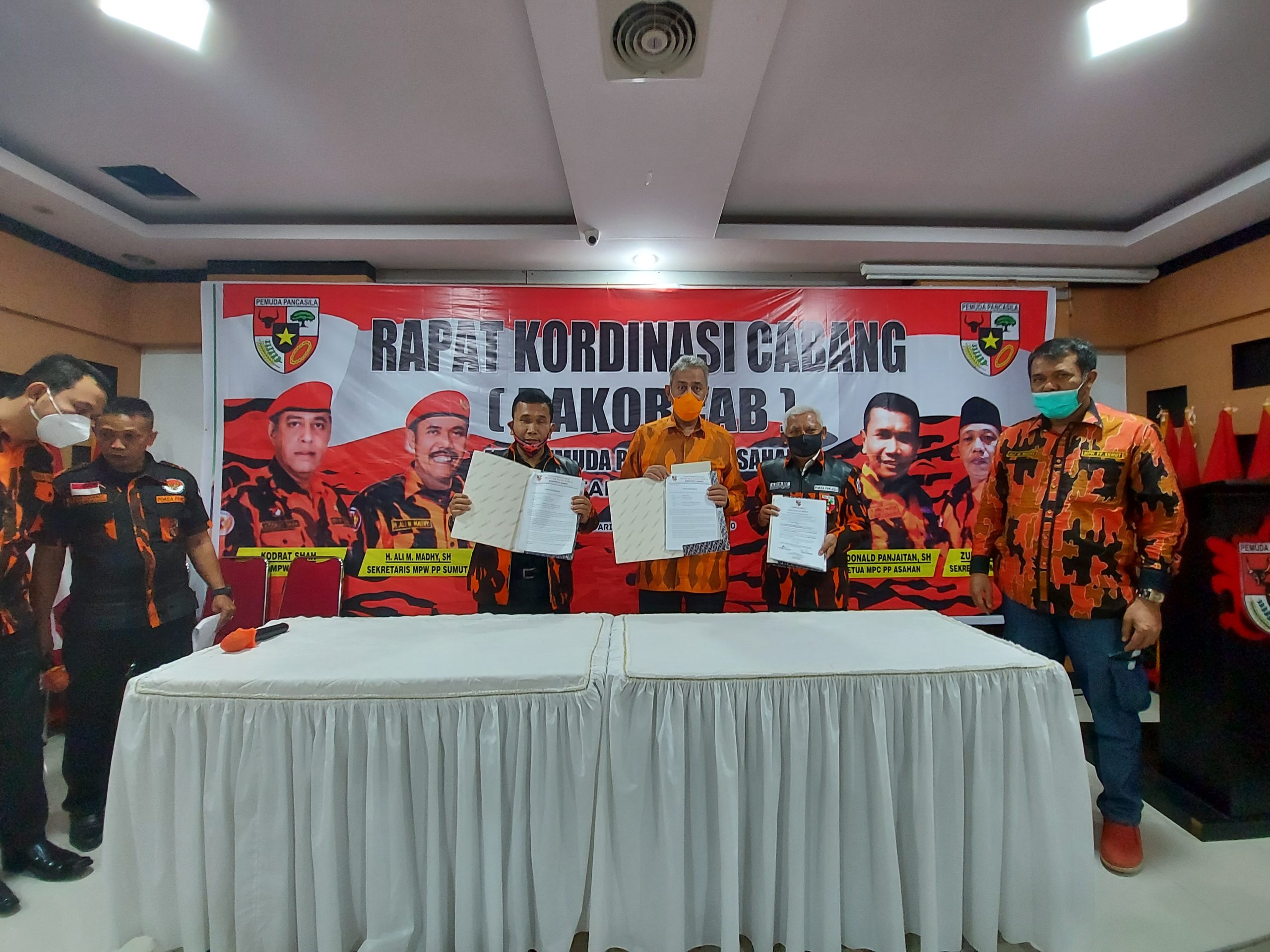 Rakorcab MPC PP Asahan, Kodrat Shah : Menangkan Pasangan ST 20 di Pilkada Asahan