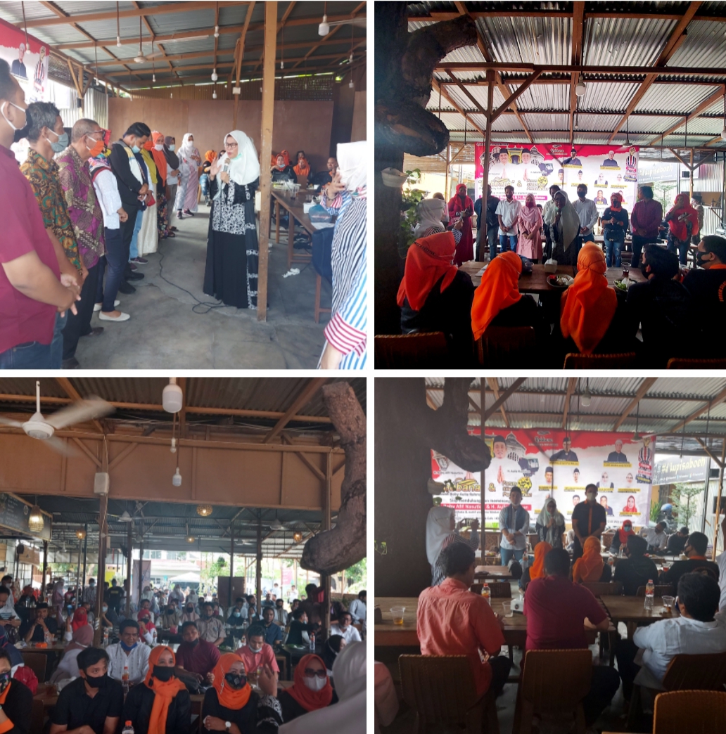 Pilihan Bobby - Aulia, Ketum RKLA Hj Bunda Indah Ajak Masyarakat Untuk Medan Perubahan