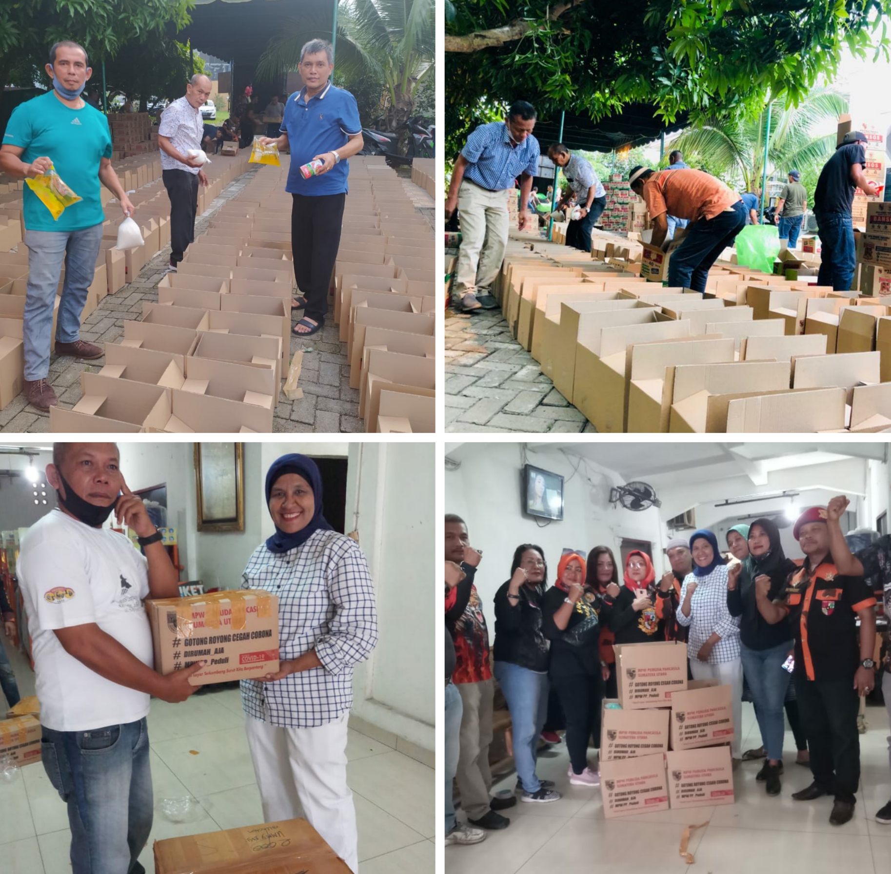 Kebersamaan Pengurus MPW PP Sumut, Sambut Hut ke 61 Tahun