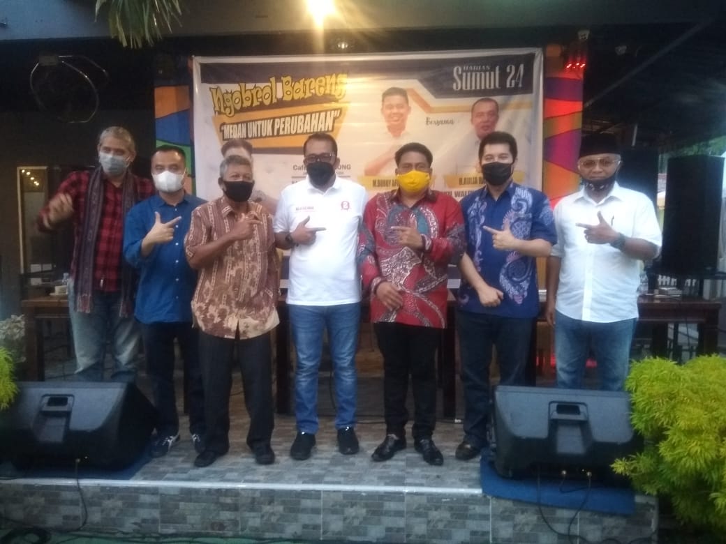 Ngobrol Bareng Calon Wakil Walikota Medan,  Aulia Rahman : Kami Sudah Siapkan Program Bangun Medan