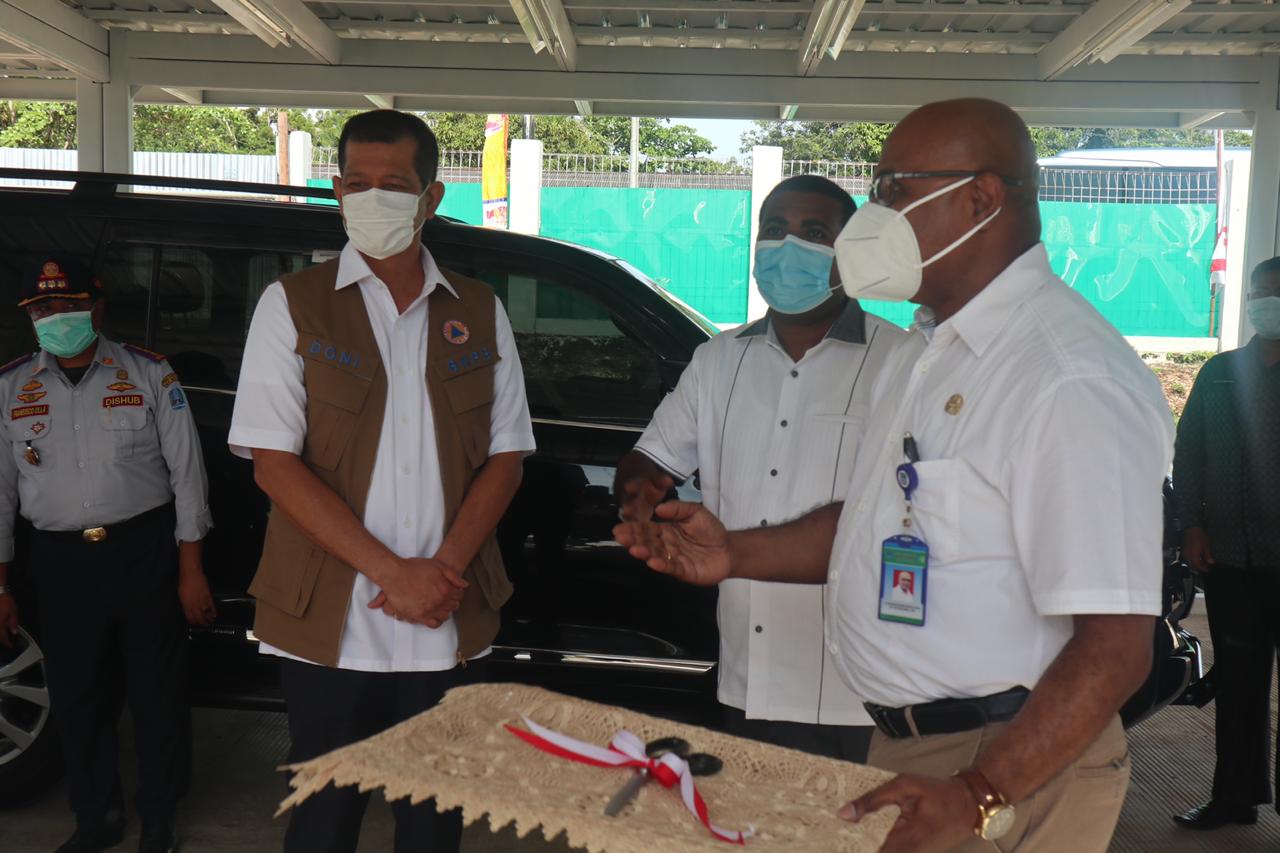 Layani Kebutuhan Kesehatan Biak, Doni Monardo Resmikan RS COVID-19