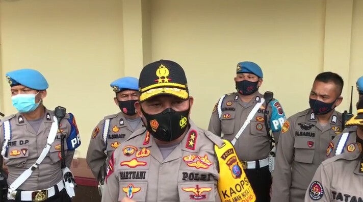 Ini Kata Kapolda Sumut  Soal 253 Pengunjuk Rasa Anarkis,  21 Orang Reaktif Covid-19