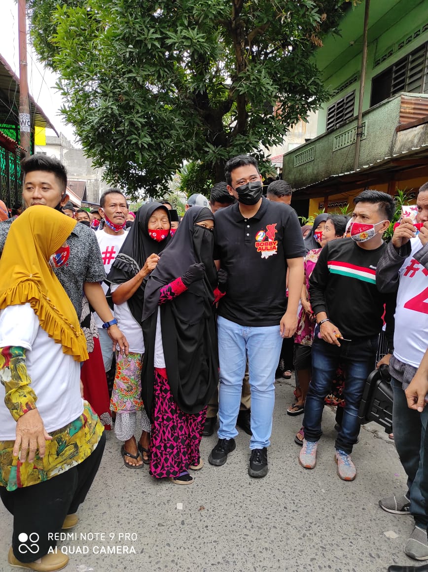 Bobby Nasution Jumpai Masyarakat Dua Kecamatan, Ibnu Hajar : Masyarakat Sangat Antusias