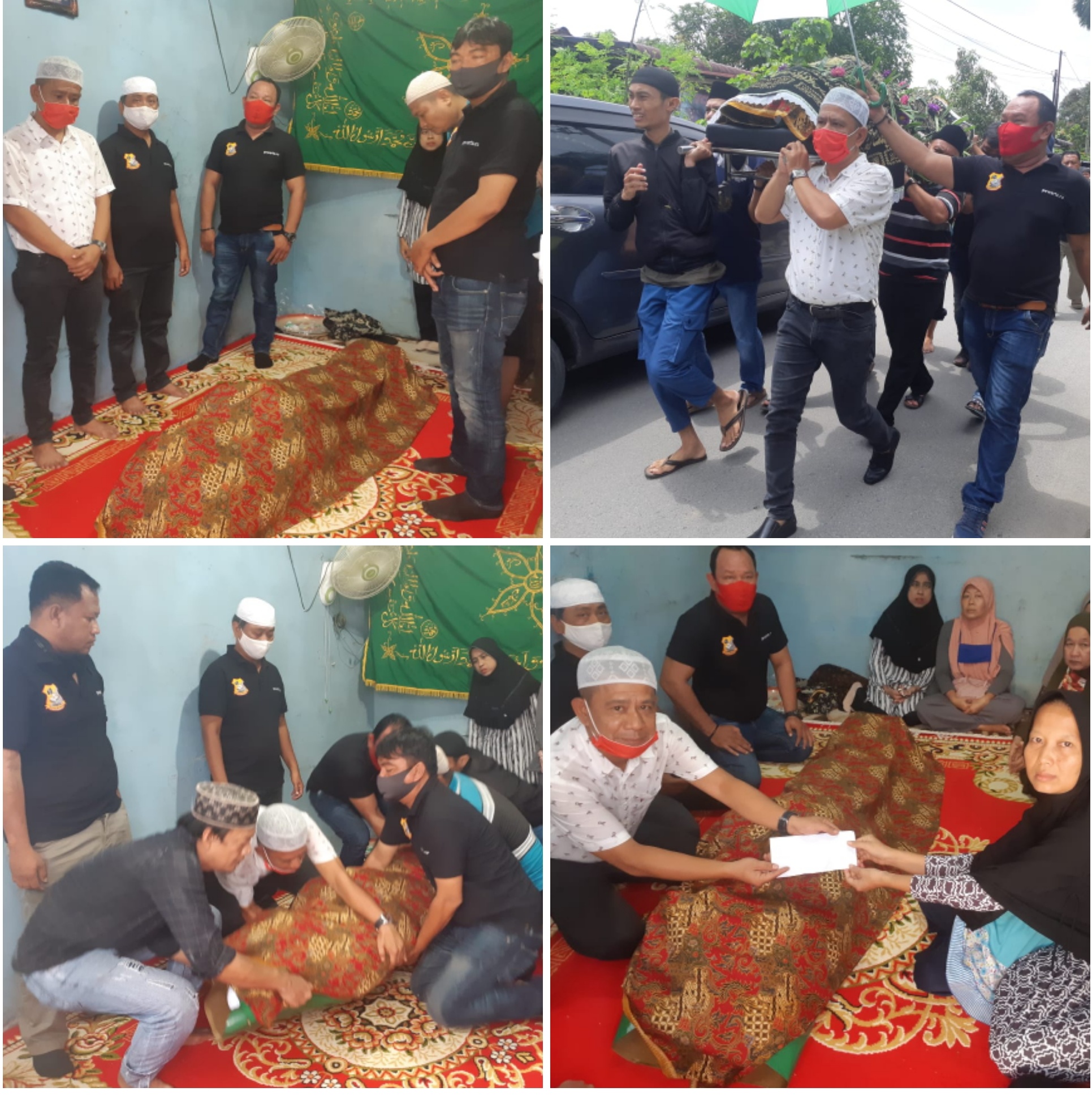 Ketua Pewarta Polrestabes Medan: Almarhum Orang Baik dan tidak Pernah Mengeluh Bekerja