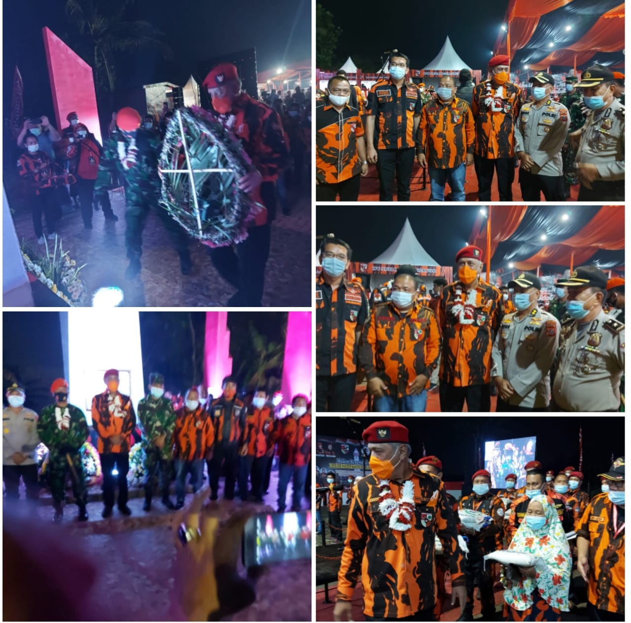 Tidak Mengurangi Prokes Covid-19, MPW PP Sumut Peringati Hari Kesaktian Pancasila Tahun 2020