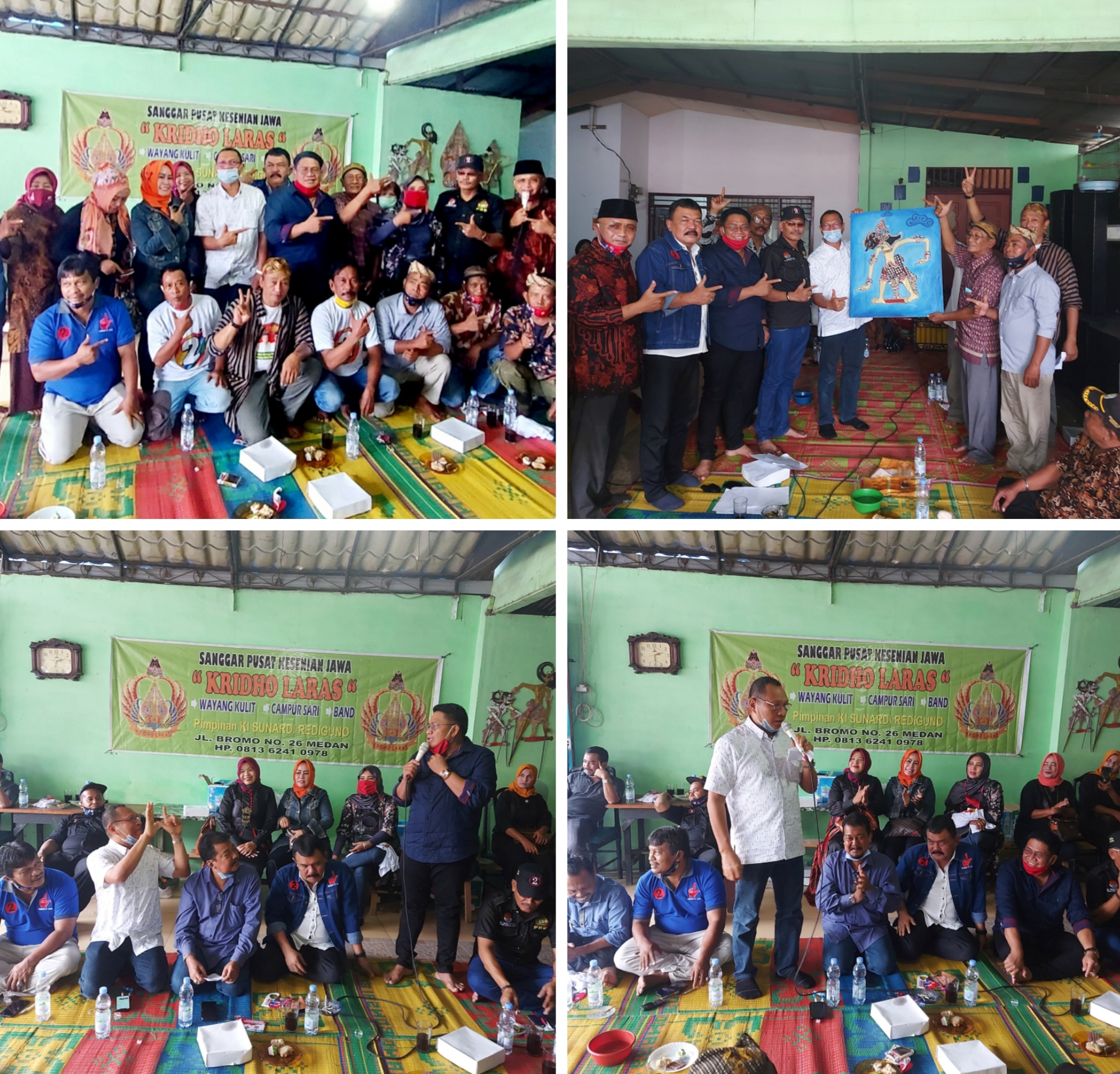 Masyarakat Jawa dan Pengiat Seni Dukung Bobby-Aulia, Husni Siap Perjuangkan Gedung Kesenian