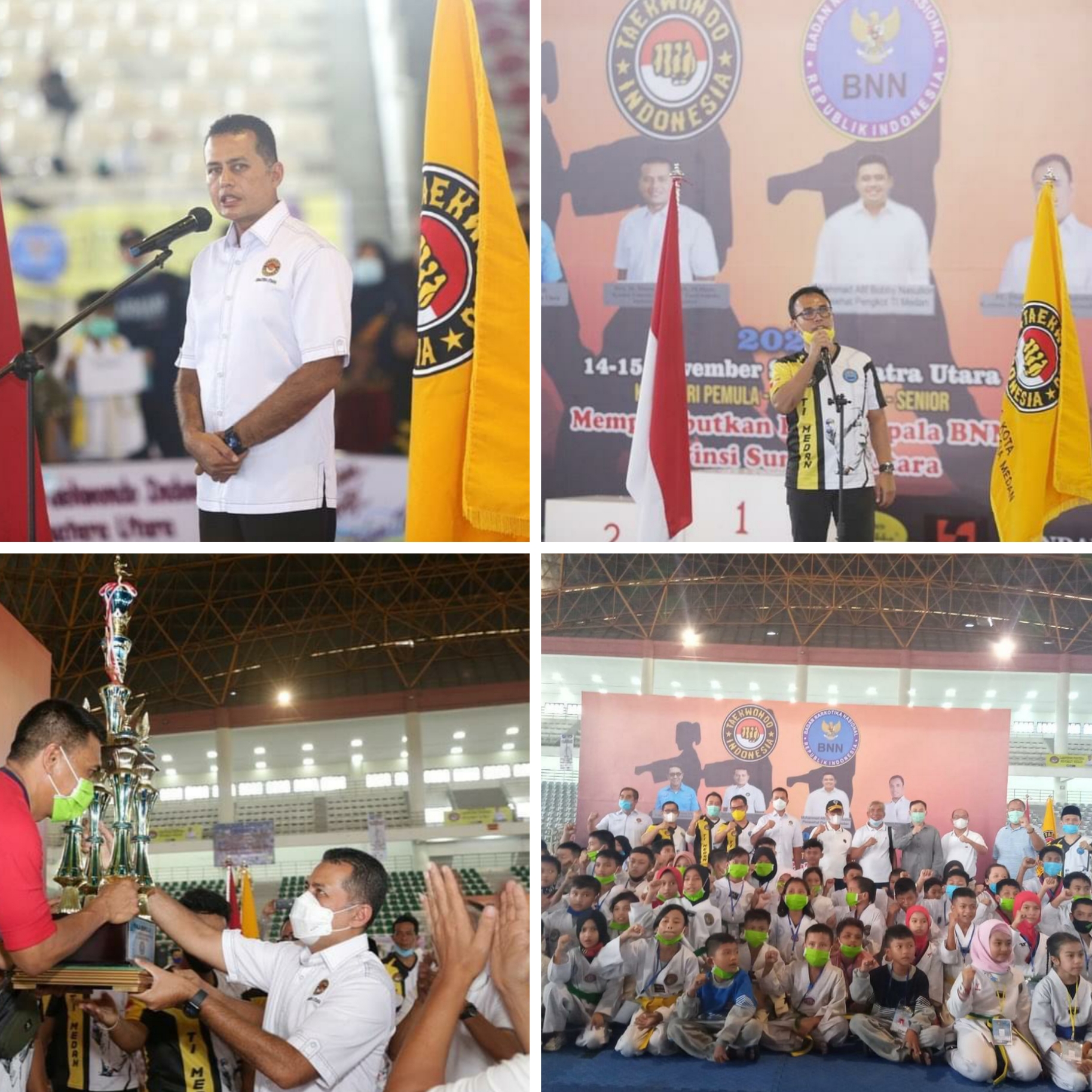 Esspana Juara Umum Taekwondo Poomsae Championship 2020, Rangsang Atltit Berprestasi
