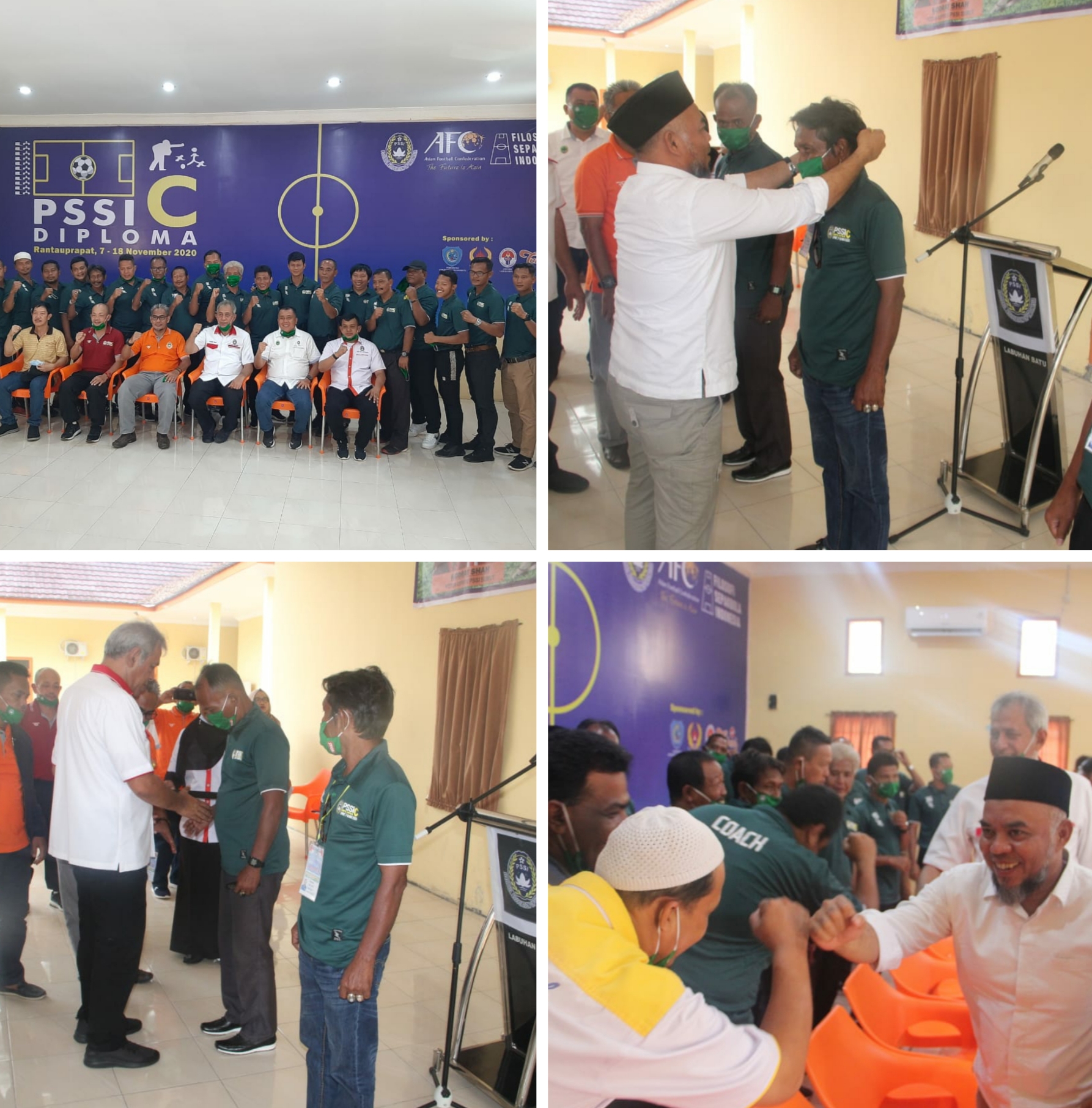 Askab PSSI L. Batu Gelar Pelatihan Berlisensi C Deploma, Kodrat Shah : Jangan Ada Lagi Mafia Bola