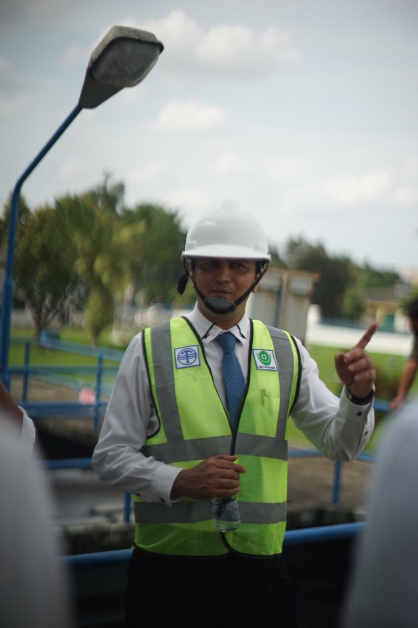 Usai Dilantik Gubsu,  Dirut PDAM Tirtanadi Kabir Bedi Tinjau  Cabang Medan Denai, Pemasaran Sunggal dan IPAM Sunggal