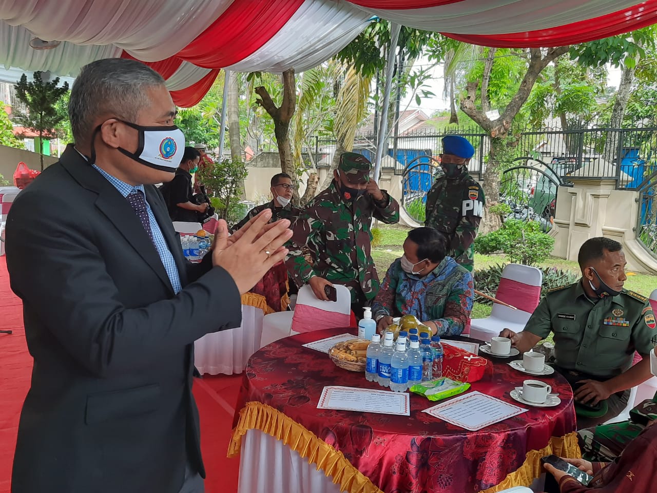 Pangdam I BB Resmikan Mulyono Pustaka Zaedun