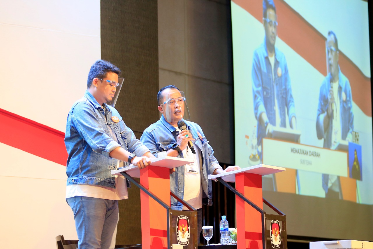 Buka Sesi Debat, Bobby Nasution: Kita Benahi Medan Agar Tak Lagi Jadi Metropolitan Semu