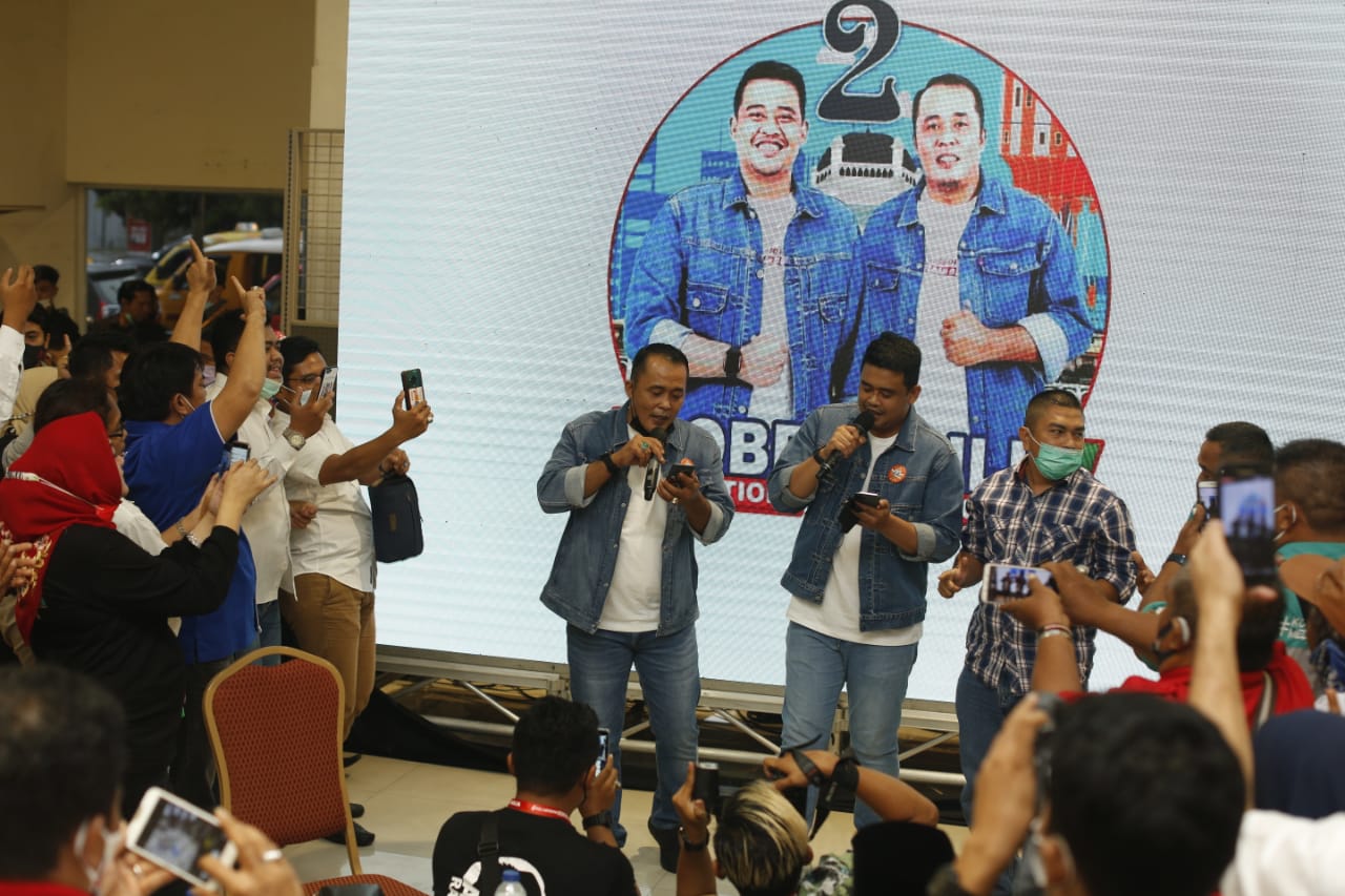 Pasca Debat Kandidat, Bobby Nasution Temui dan Puji Relawan