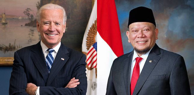 LaNyalla Mattalitti Ucapkan Selamat Untuk Joe Biden Dan Kamala Harris