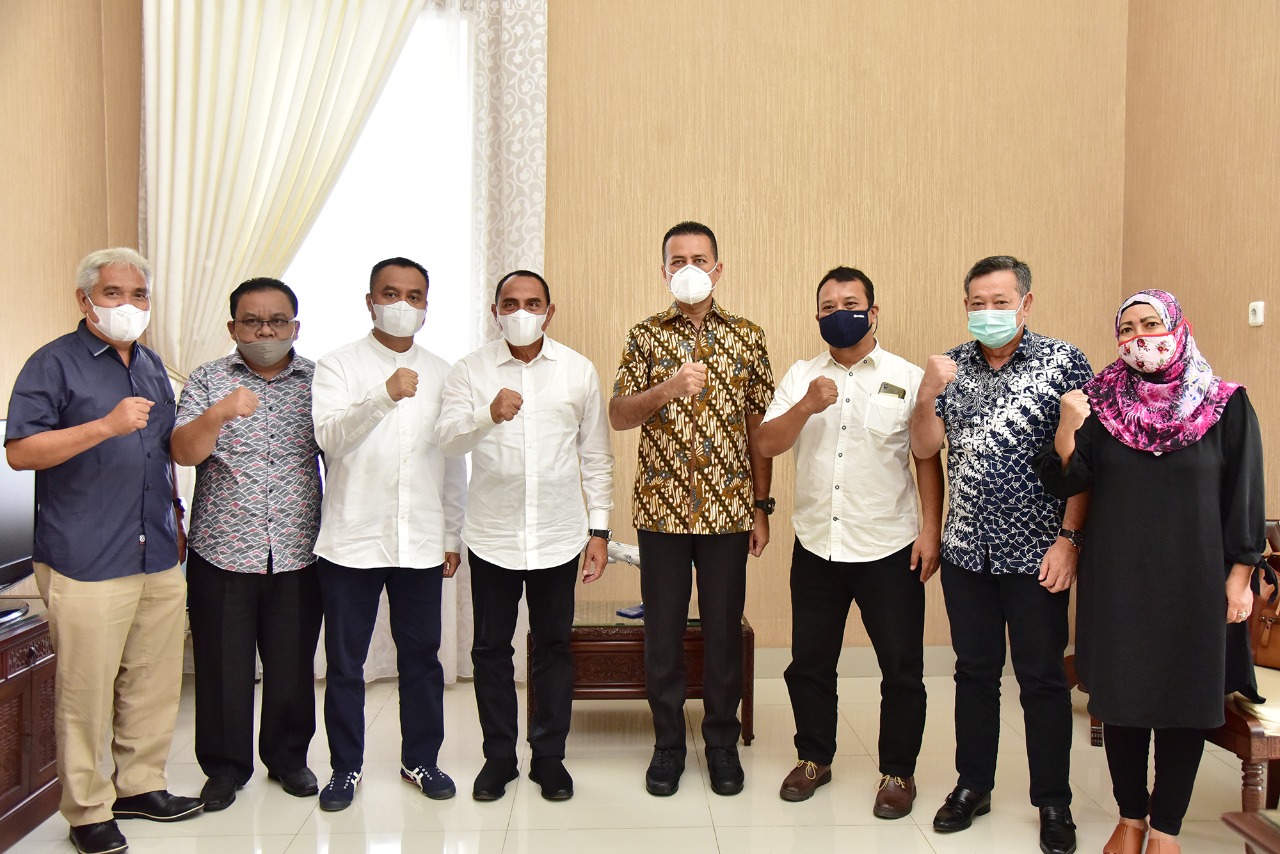 Gubsu dan Wagubsu Terima Audiensi SPS Sumut