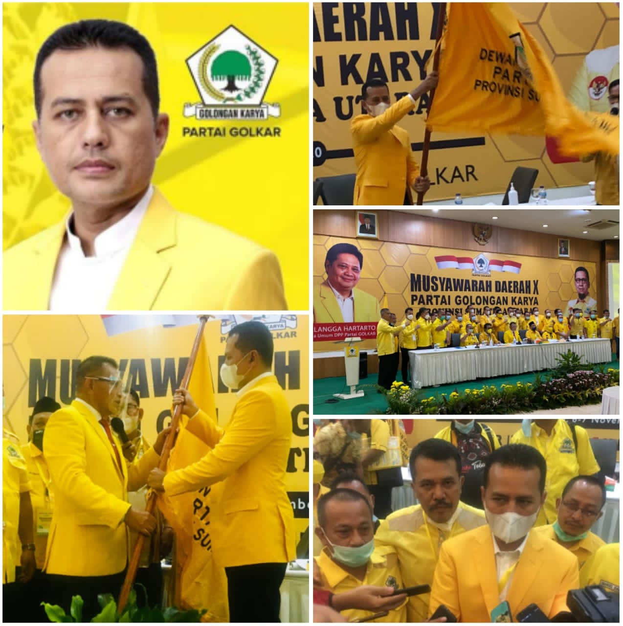 Ijeck Resmi Ketua Golkar Sumut 2020-2024, Yang Terpilih Adalah Yang Terbaik