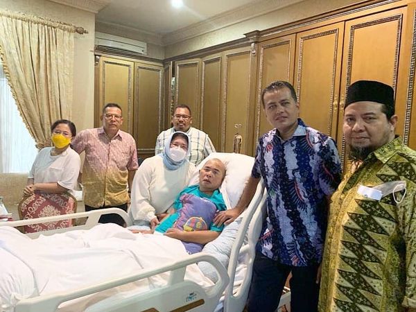 Musa Rajeckshah Kunjungi Senior Golkar Ade Komarudin,  Ijeck : Saya Mohon Doa Restu Maju Jadi Ketua Golkar