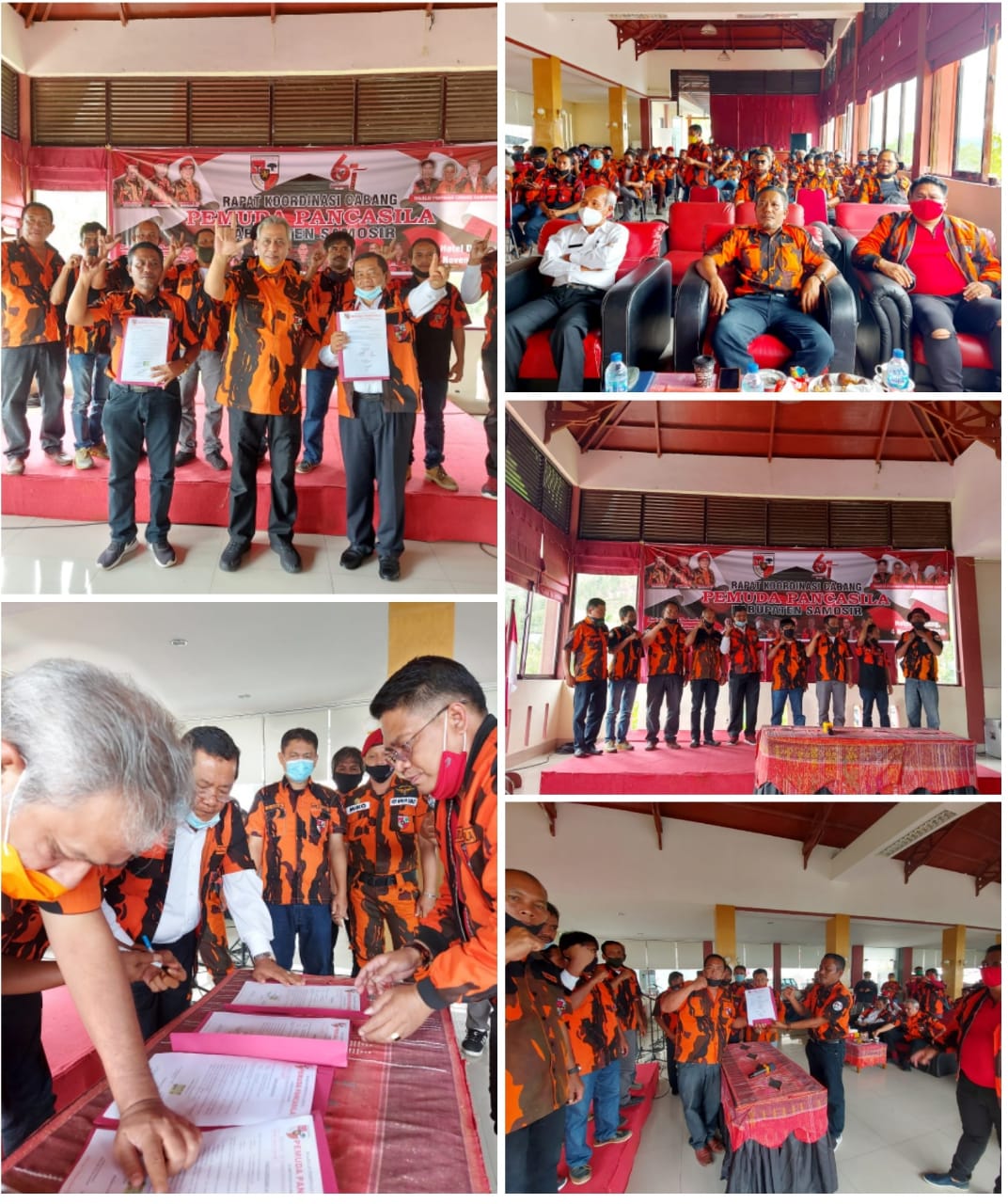 Paslon No Urut 3 Yakin, Dukungan dan Komitmen serta Tanggung Jawab Kader PP Menuju Samosir 1