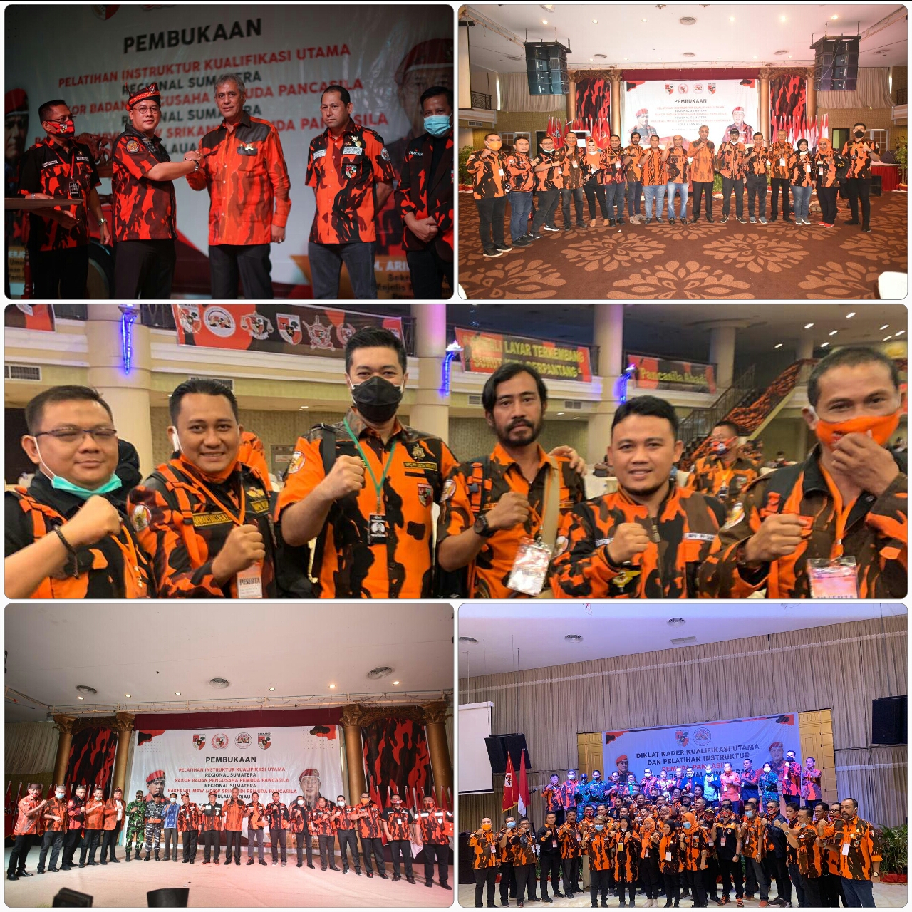 12 Kader Terbaik Pemuda Pancasila Sumut Lulus Kaderisasi Kualifikasi Utama dan Mendapat Brevet Komando Inti Utama