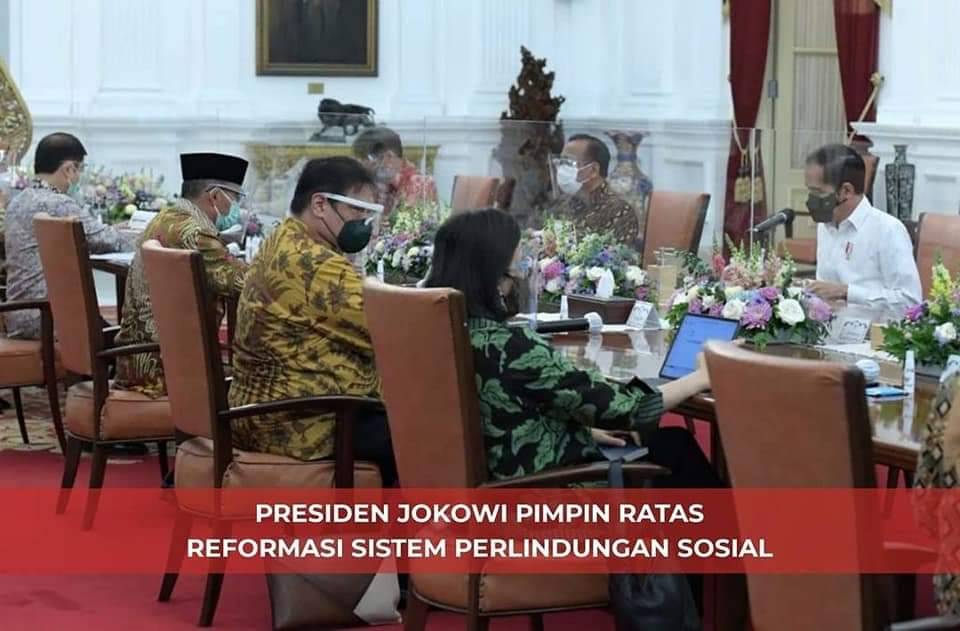 Ini Dia  Presiden Jokowi Ratas Dengan Menterinya