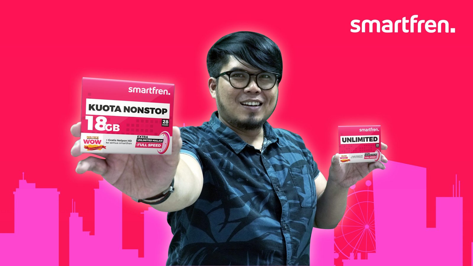 Tahun Baru 2021, Smartfren Unlimited Makin Unlimited dengan Extra Unlimited Malam