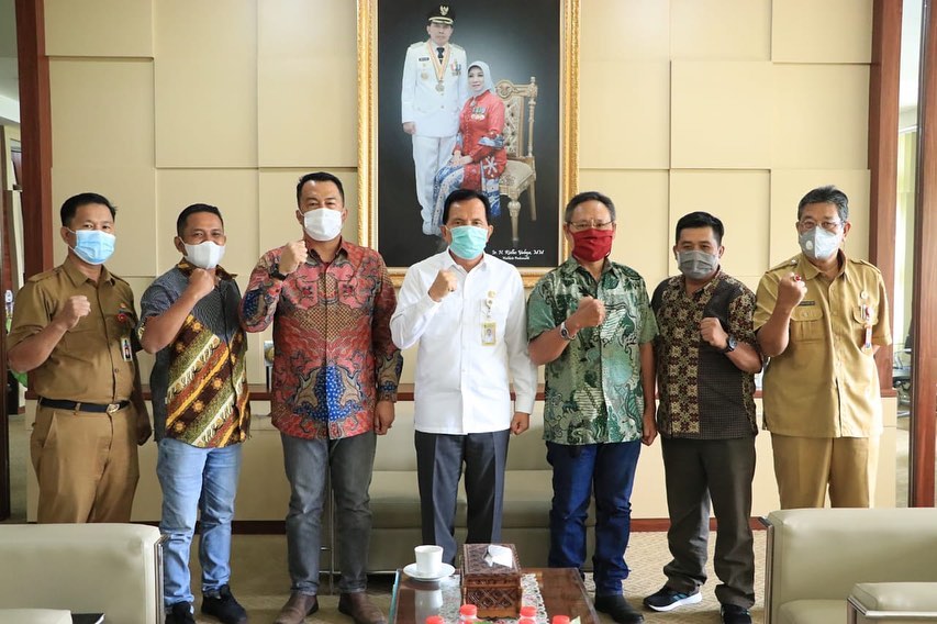 WALIKOTA PRABUMULIH SAMBUT HANGAT KEHADIRAN JMSI SUMSEL