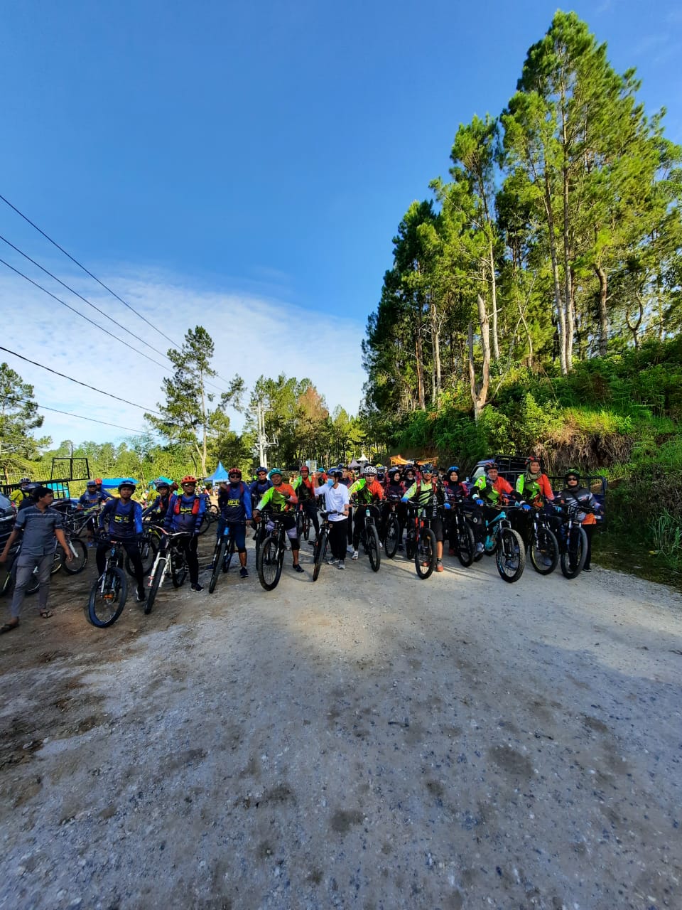 Funbike Karang Taruna Sibisa, Buat Danau Toba Makin Dikenal