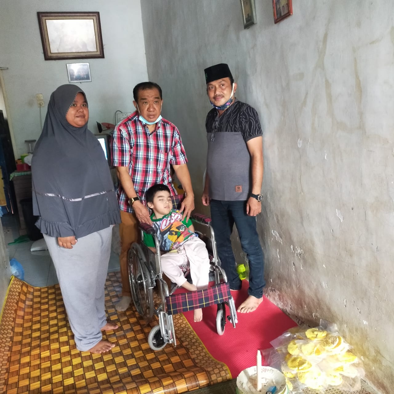 Bakopam Sumut Ucapkan Terima Kasih  PITI Sumut atas Kerjasamanya Bantu Warga Kursi Roda