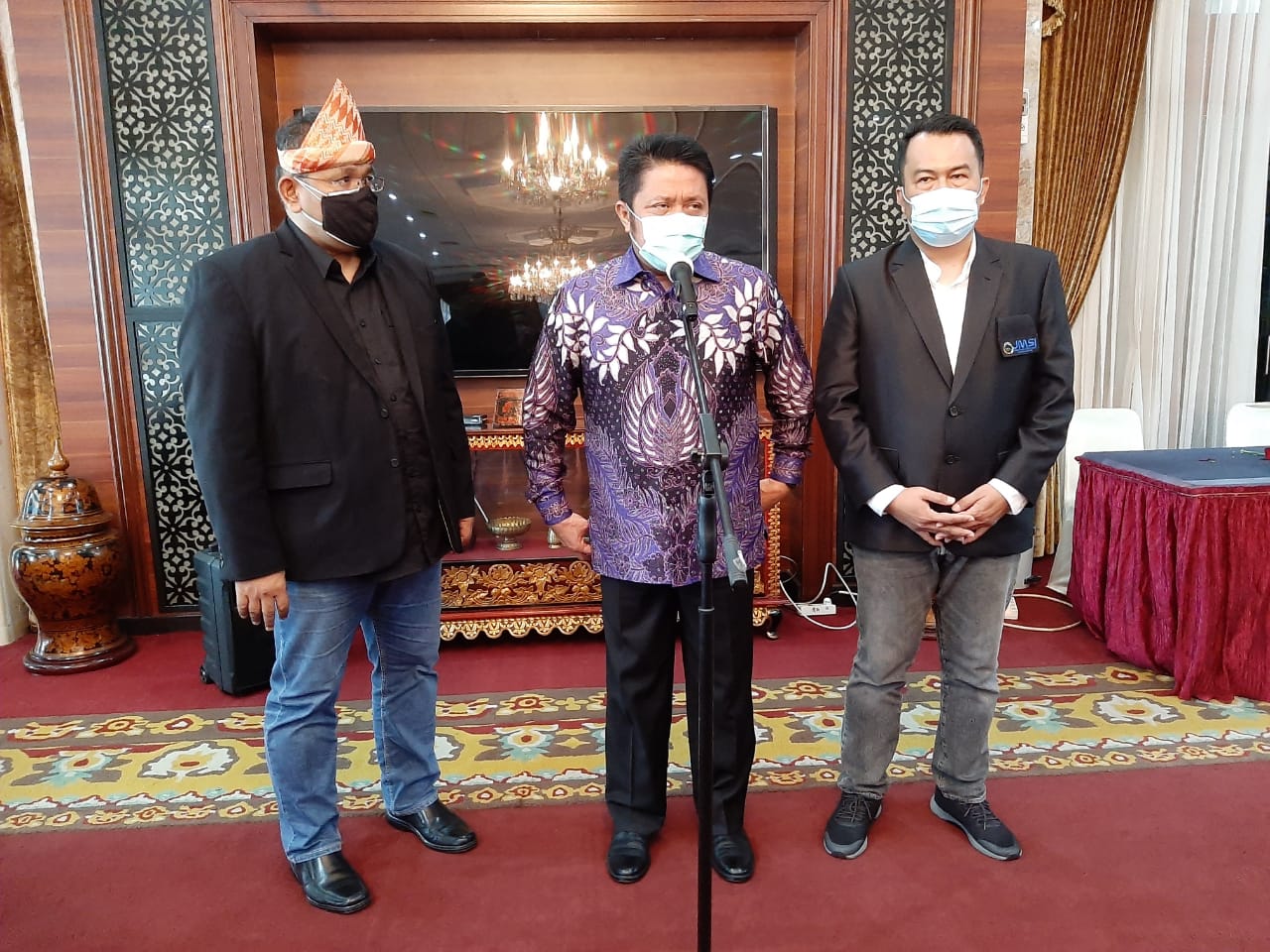 Ketum JMSI Teguh Lantik Pengurus JMSI Sumsel