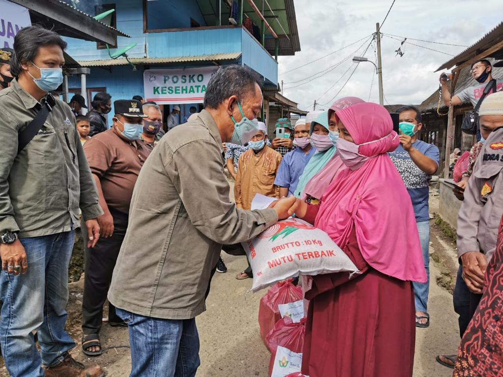 Manajemen PT SMGP  Bantu Keluarga Korban Meninggal Dunia Sibanggor Julu