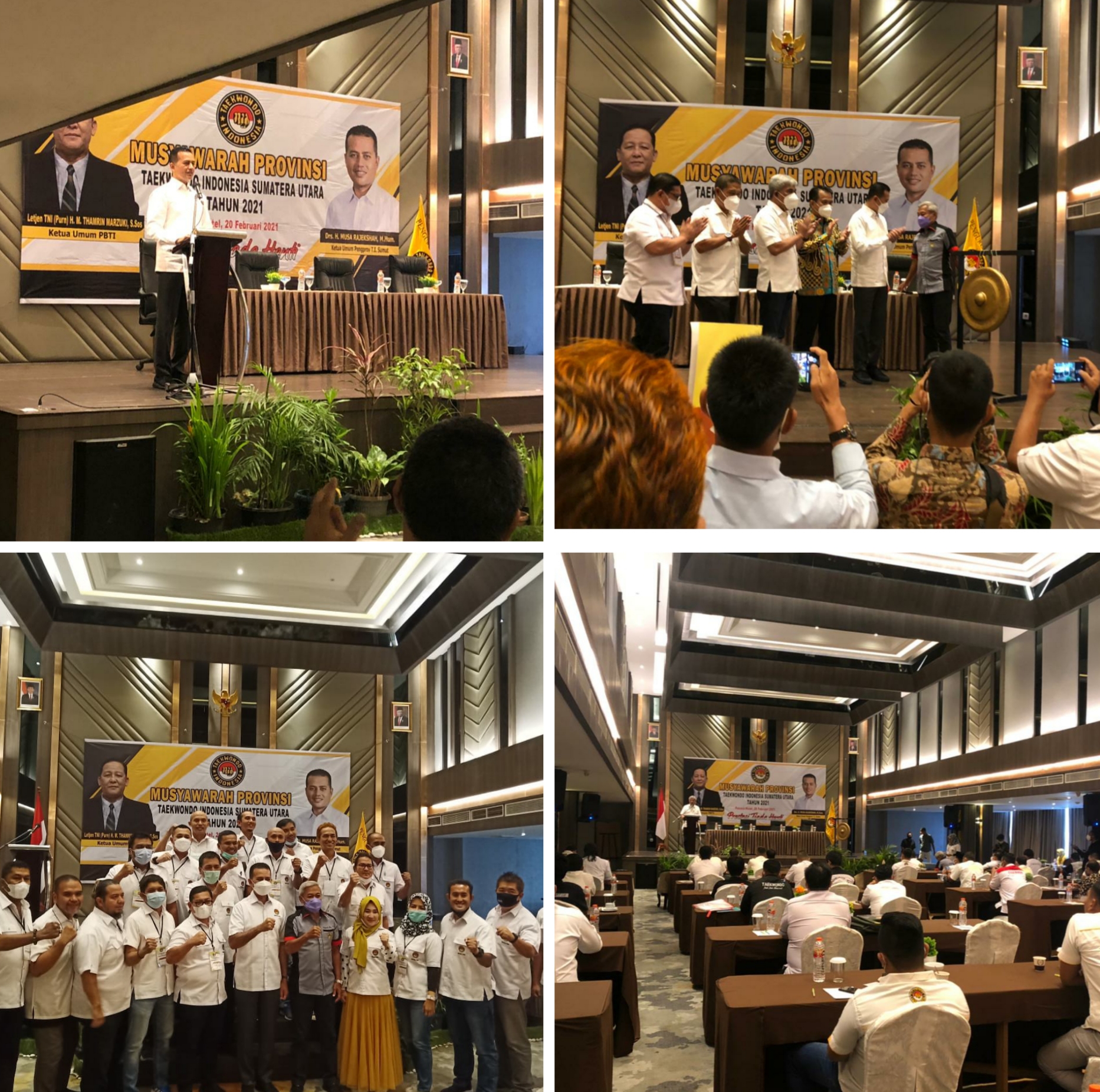 Musorprov TI Sumut, Ijeck Kembali Jadi Ketua TI Raih Prestasi  Sampai Tingkat Nasional