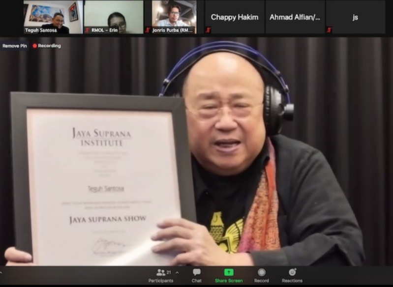 Teguh Santosa Bicara Masa Depan Media Siber Akan Bersinar Terus