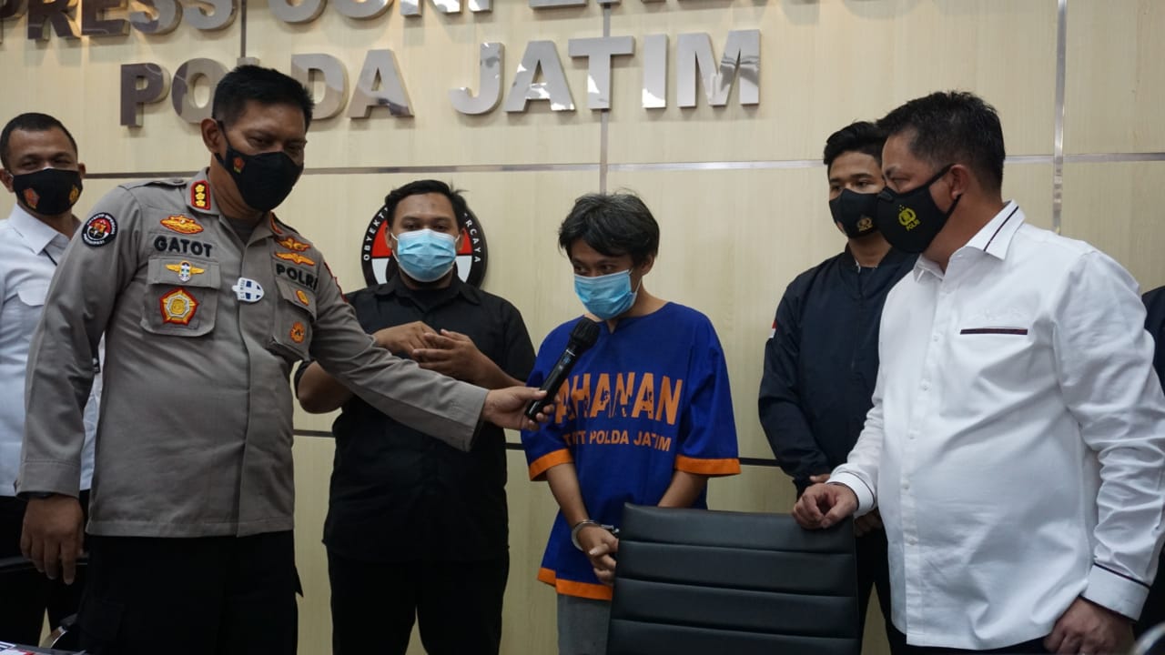 Polda Jatim Bongkar Prostitusi Online Libatkan Anak Dibawah Umur