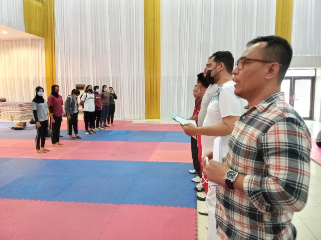 Ikut Selekcab Pengkot TI Medan, 25 Atlit Taekwondo Terjaring