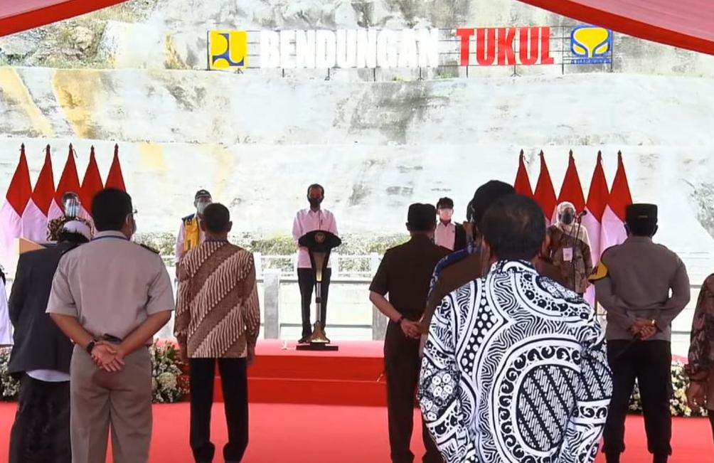 Presiden Berharap Bendungan Tukul di Pacitan Dapat Tingkatkan Kesejahteraan Masyarakat