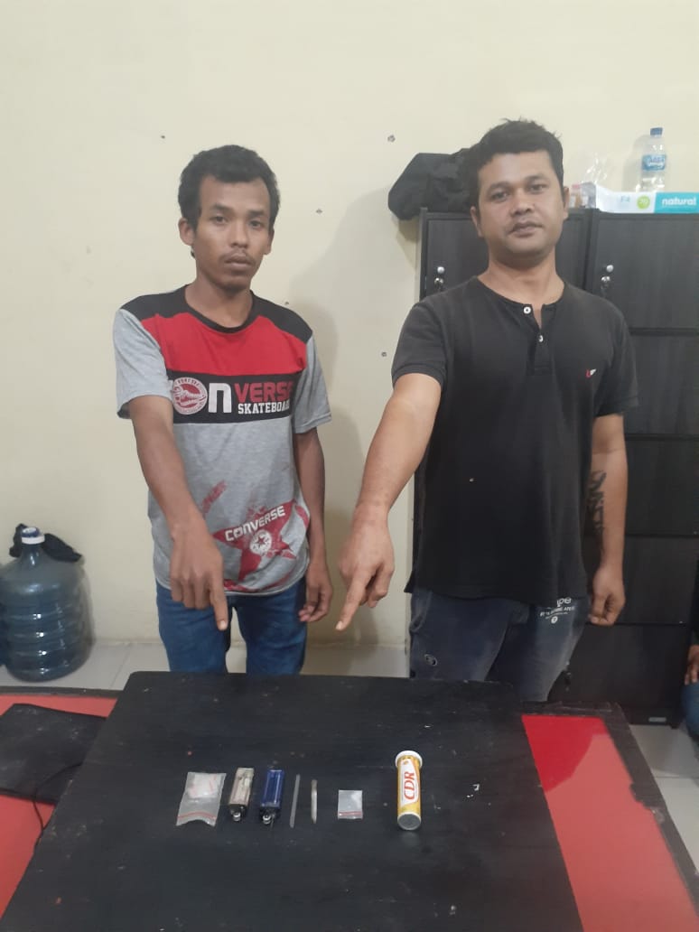 Bawa Sabu, Dua Tersangka Gol