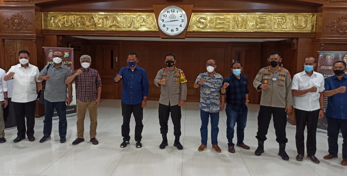 Kapolda Jatim Gandeng PWI Perangi Berita Hoax di Wilayah Jatim