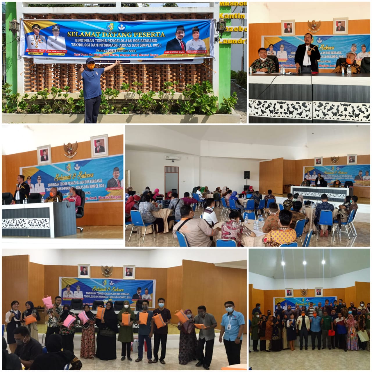 Bupati Batu Bara, Zahir : Buka Bintek Pengelolaan Dana BOS Berbasis Teknilogi dan Informasi