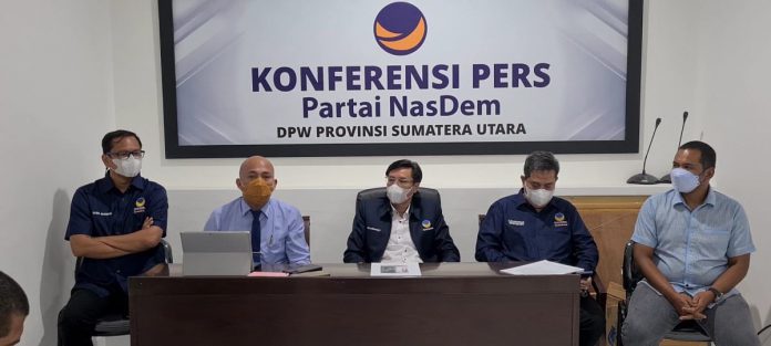 Tim Kuasa Hukum Bupati  M Yusuf - Roby, Keberatan Atas  Penolakan MK  Persilisian Pilkada Tapsel, Hanya Telat 6 Menit