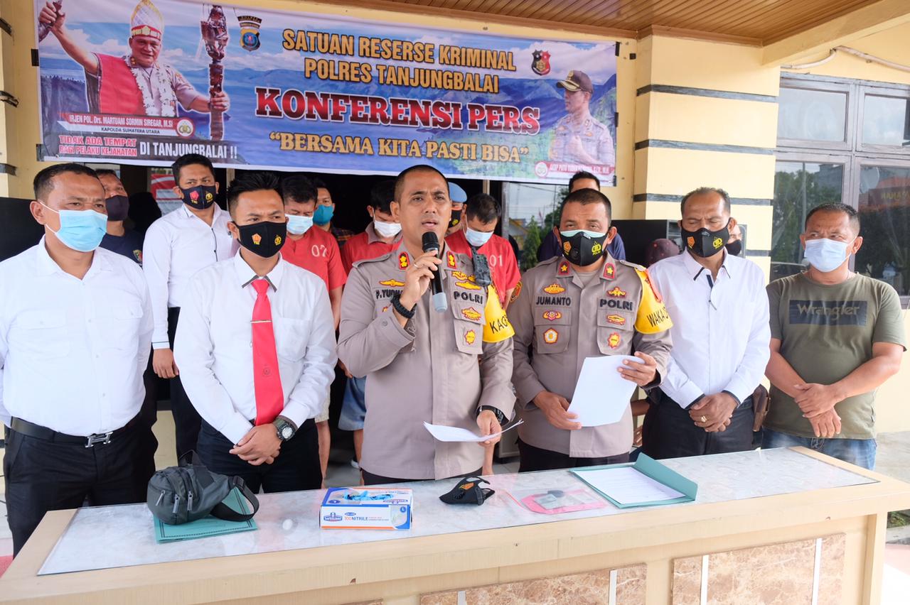 Usai Kejar kejaran, Satreskrim Polres Tanjung Balai Ringkus 3 Kawanan Penculik Anak Bawah Umur