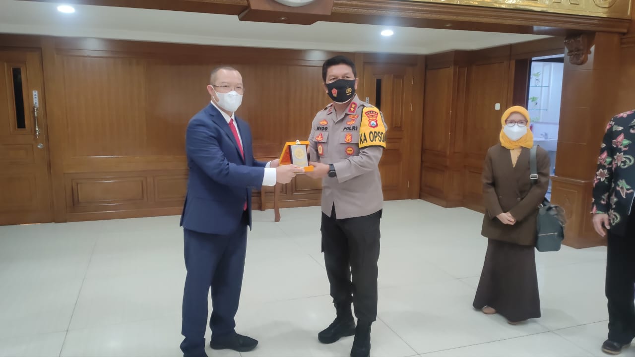 Pentingnya Pembelajaran Dan Kualitas Mutu SDM Polri, Polda Jatim bertemu dengan UNAIR