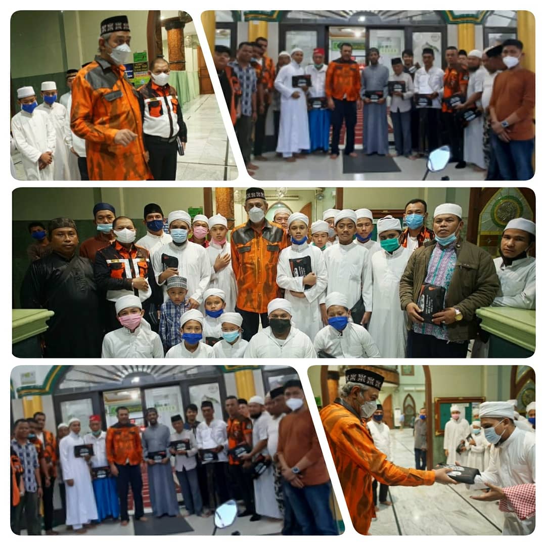 MPW PP Sumut Bagikan Perdana Sejuta Sejadah, Kodrat Shah: Bantuan Sajadah Anti Covid