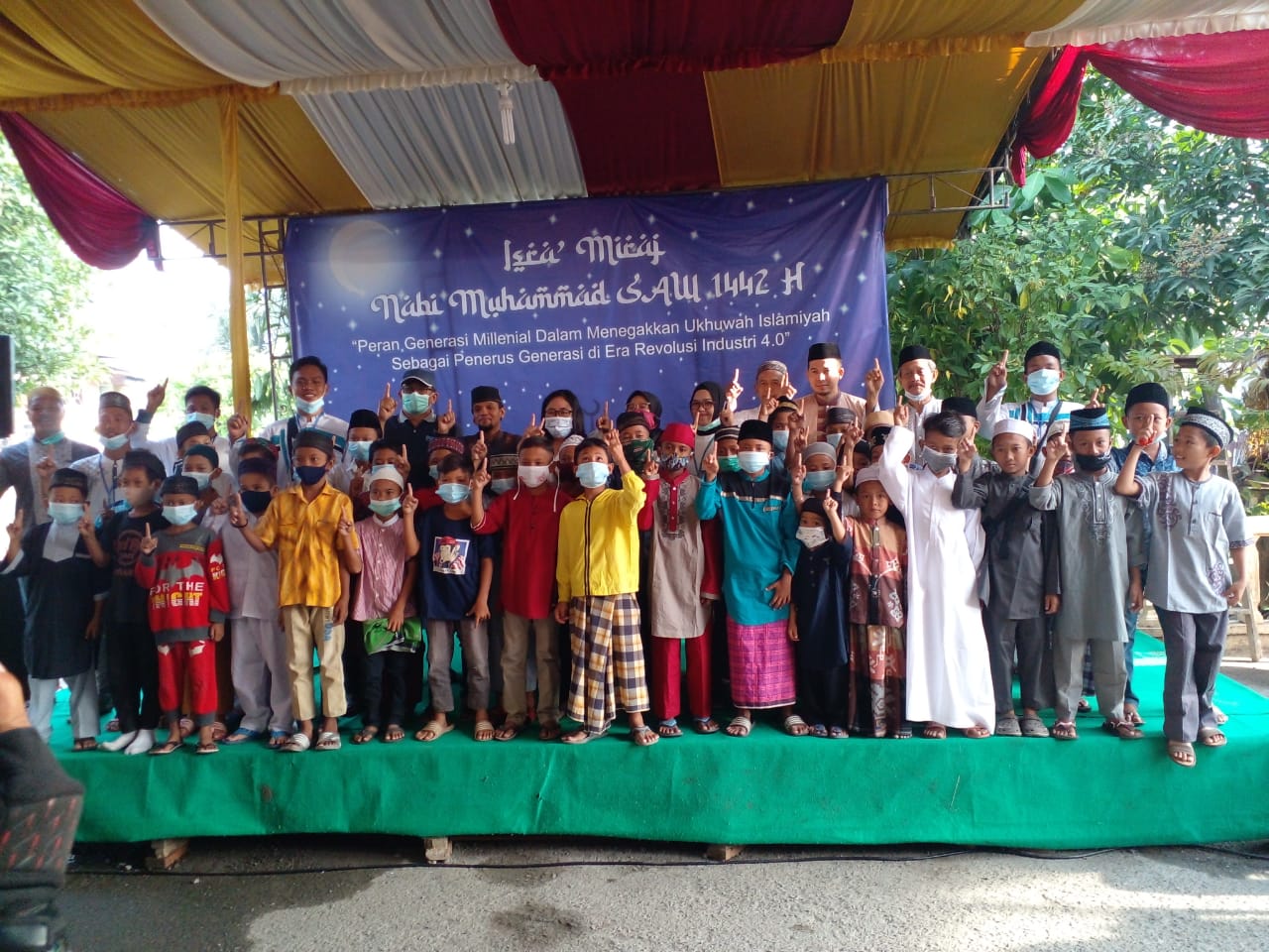 Remaja Mesjid Al fithriyah Kerjasama PNM Gelar Sunat Massal Warga Kurang Mampu