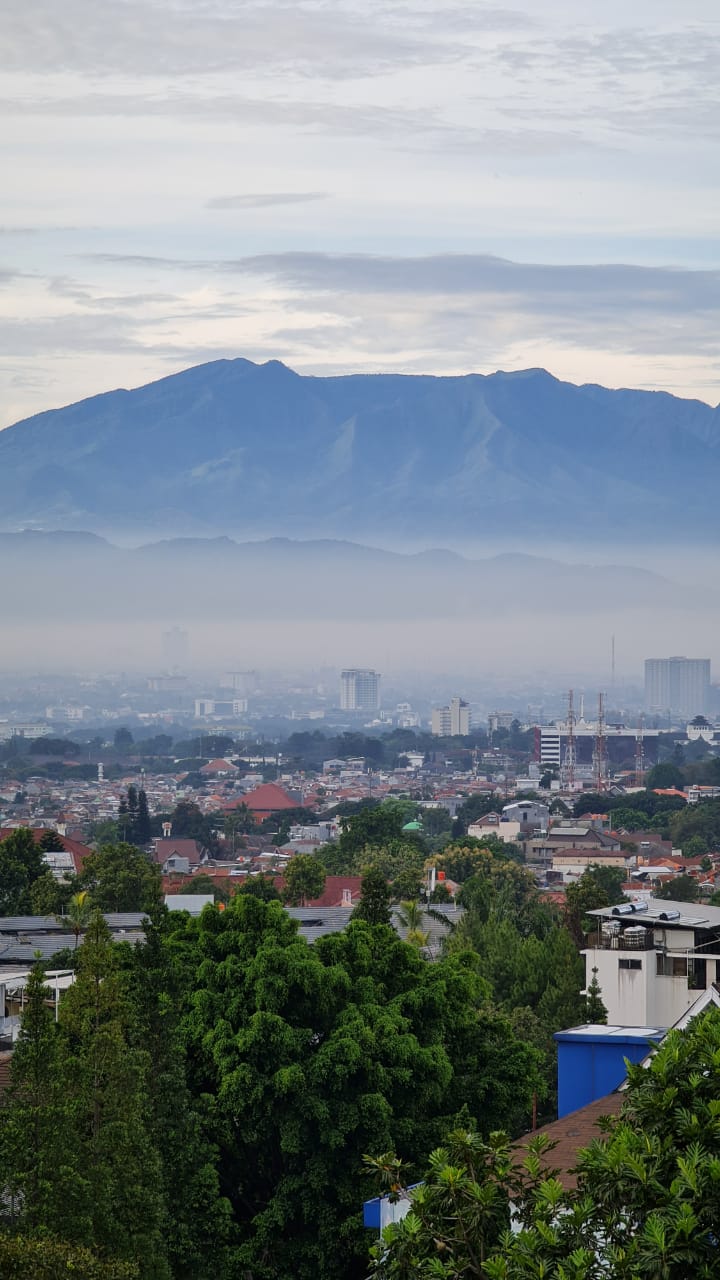 Warganet Heboh, Ada Lafaz Allah Di Foto Gunung