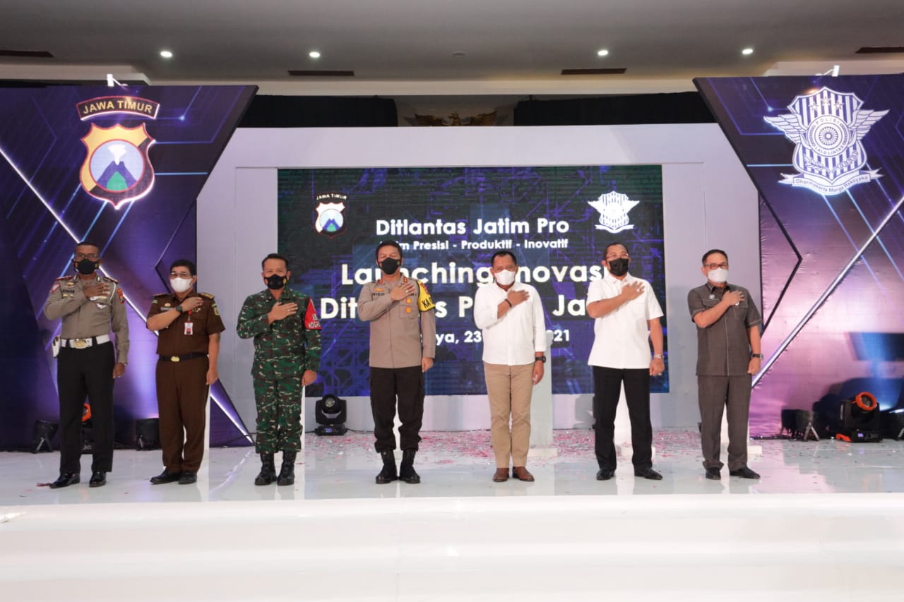 Polda Jatim Resmi Luncurkan 10 Layanan Canggih Sistem ETLE dan INCAR