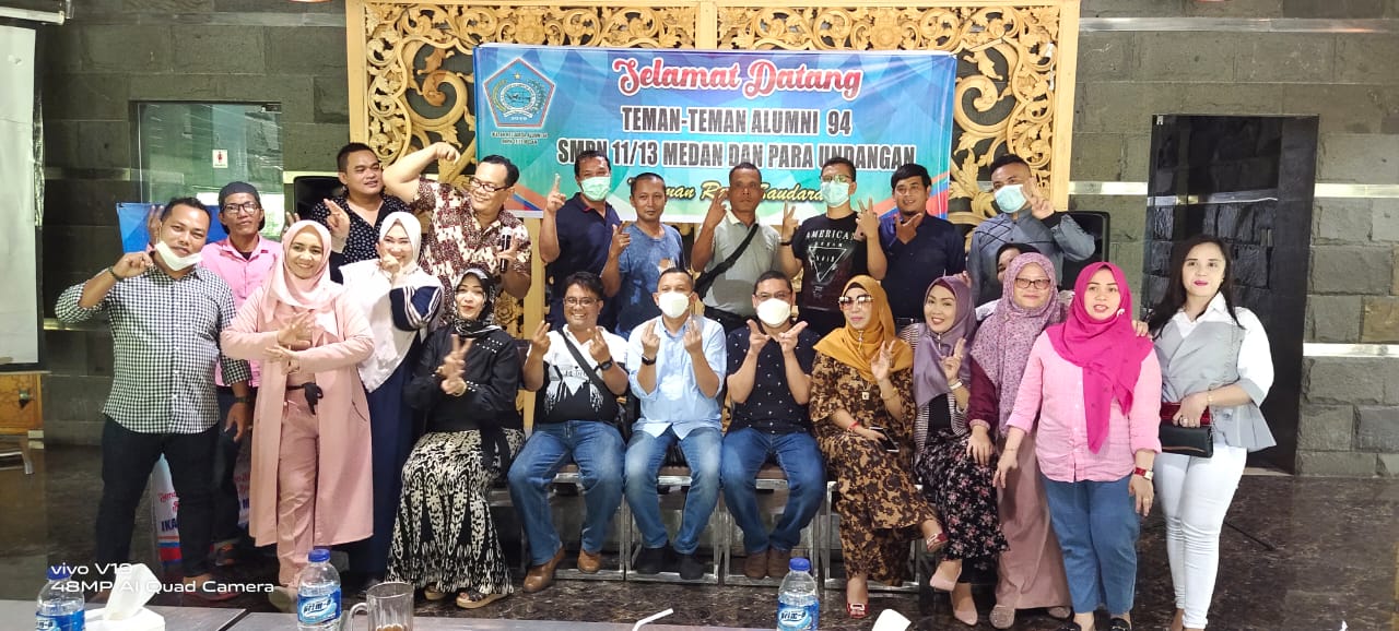 IKA SMP 11 Medan Gelar Syukuran, Arifin Nasution : Jalin Terus Tali Silaturrahmi