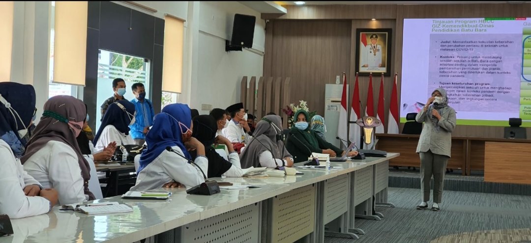 Kadisdik Batu Bara, Ilyas: Kemendikbud-GIZ-Disdik Lakukan Workshop Manajemen Sekolah