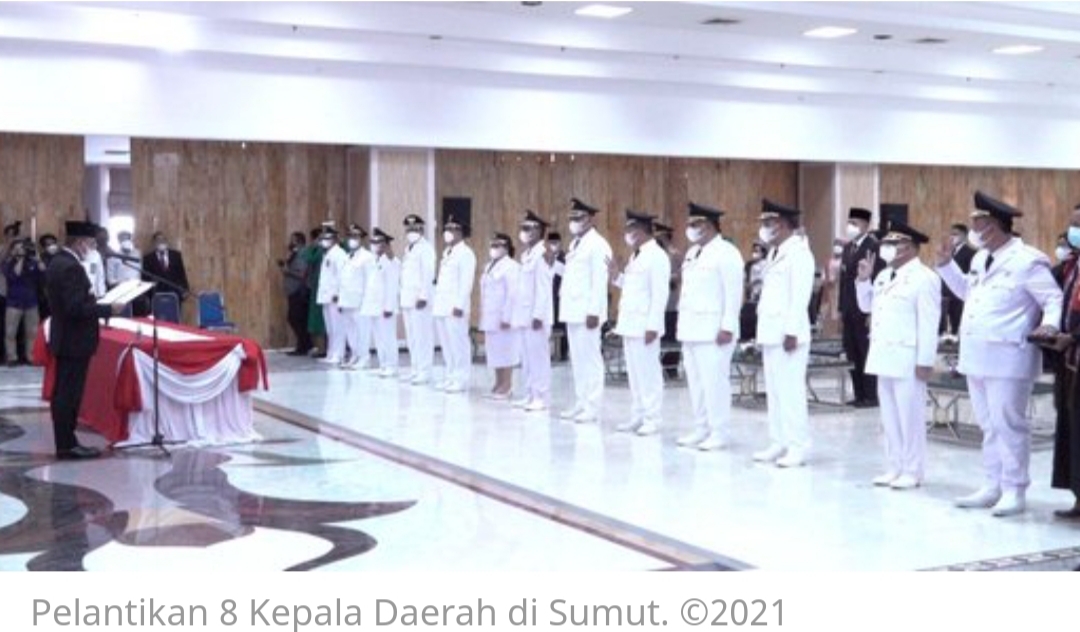 Ini Kata Gubsu Saat Melantik 8 KDh