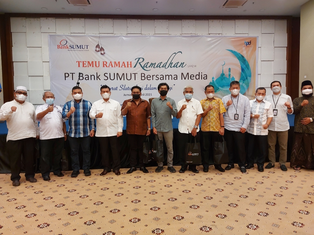 PT Bank Sumut Pererat  Silaturahmi Dan Bersinergi dengan Media